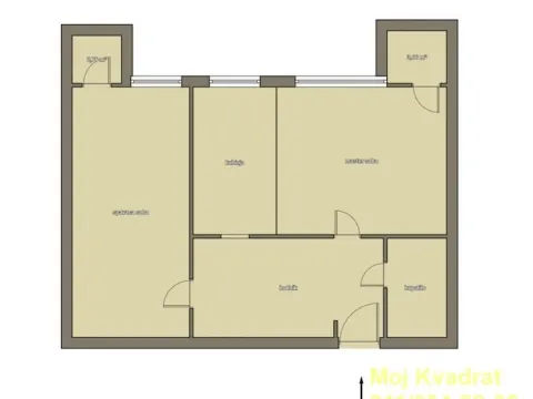 Rent, office space, 60m², Kalenić Pijaca, Vračar Sve Podlokacije - image 13