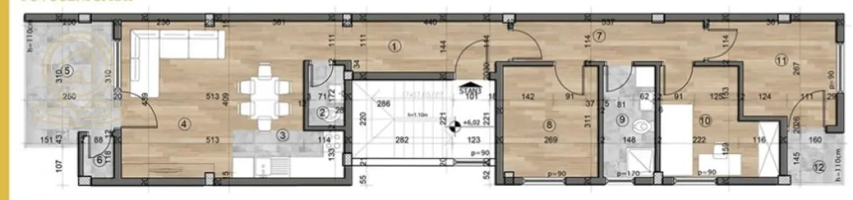 Prodaja, četvorosoban stan, 78m², Telep, Novi Sad Sve Podlokacije