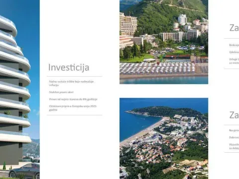 Prodaja, dvosoban stan, 116m², Bečići, Budva - image 1