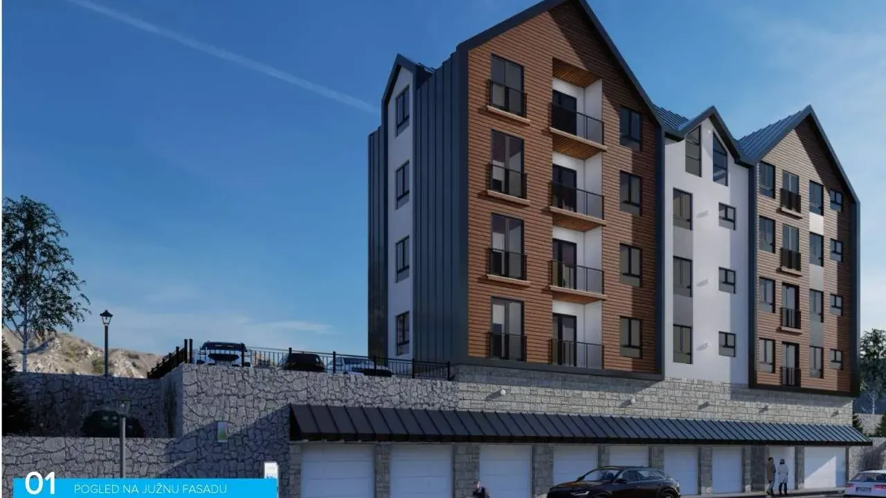 Sale, one bedroom apartment, 47m², Kolašin, Crna Gora