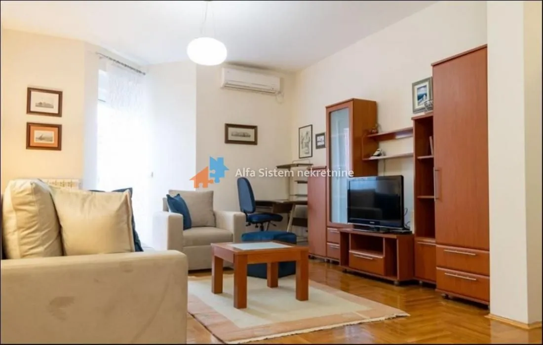 Rent, two bedroom apartment, 52m², Savski Venac, Beograd