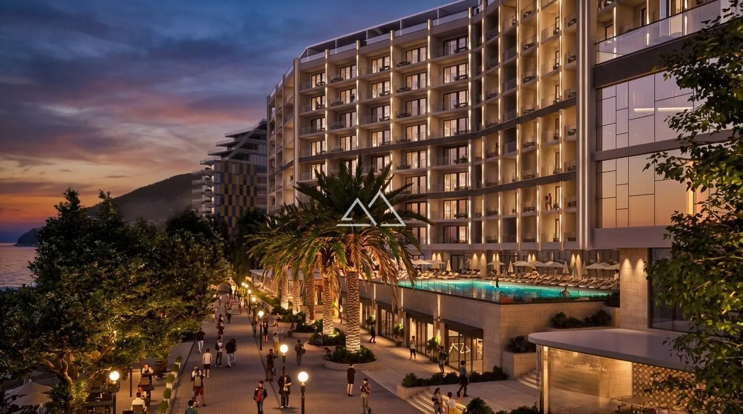 Prodaja, jednosoban stan, 56m², Bečići, Budva
