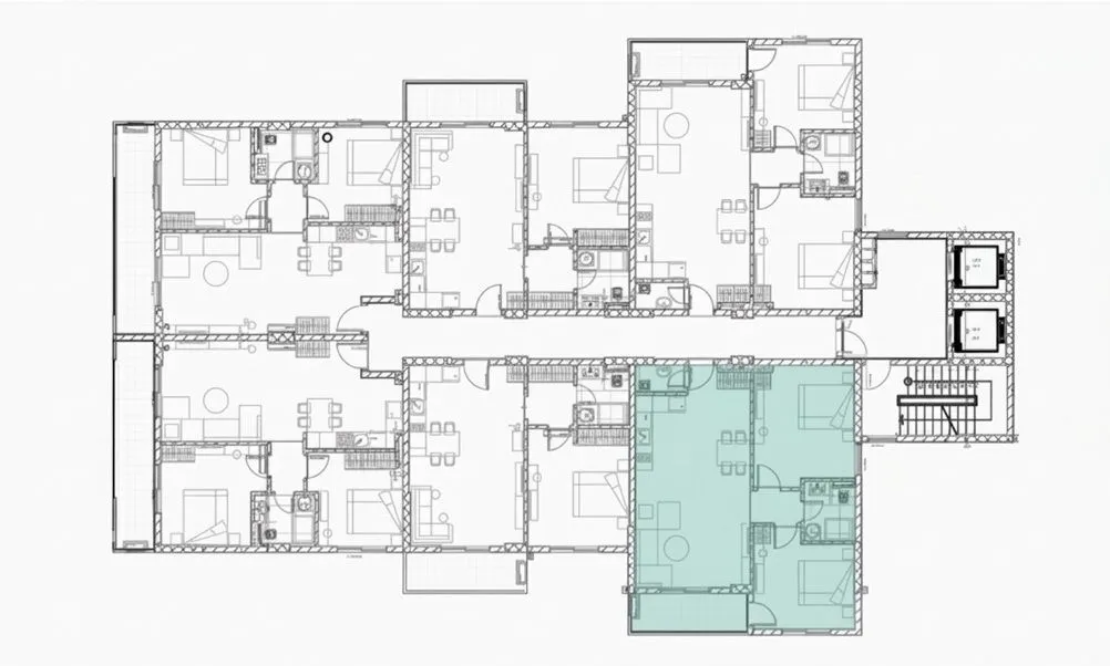 Sale, two bedroom apartment, 73m², Bjeliši, Bar