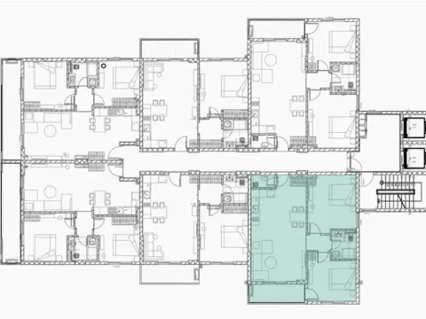 Sale, two bedroom apartment, 73m², Bjeliši, Bar - image 15