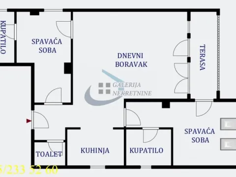 Prodaja, trosoban stan, 85m², Lekino Brdo, Voždovac Sve Podlokacije - image 5