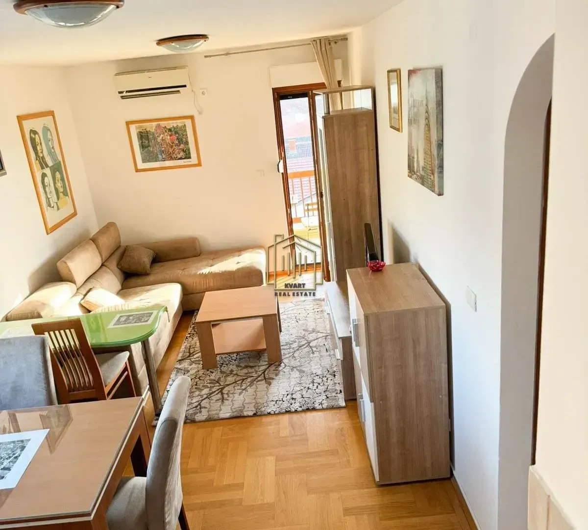Rent, one bedroom apartment, 52m², Stari Aerodrom, Podgorica