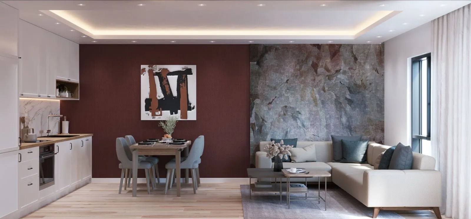 Sale, one bedroom apartment, 48m², Ilino, Bar