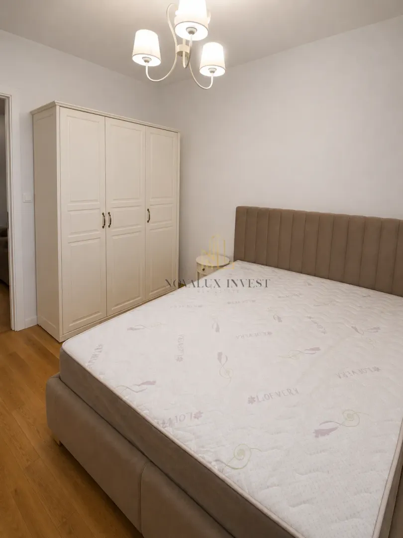 Rent, one bedroom apartment, 44m², Blok 6, Podgorica
