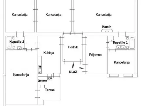 Rent, apartment, 220m², Centar, Novi Sad - image 13