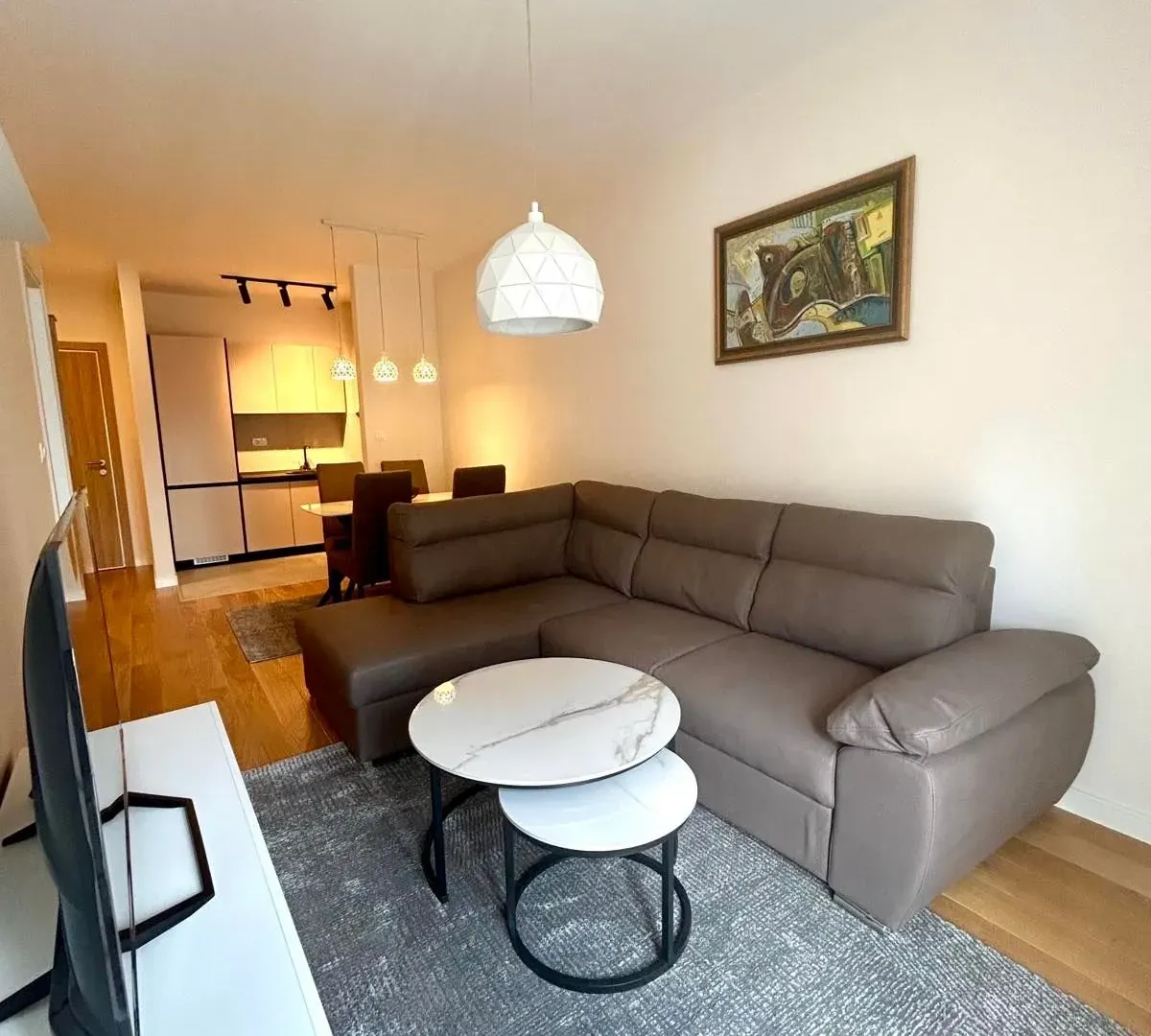 Rent, one bedroom apartment, 42m², Central Point, Podgorica
