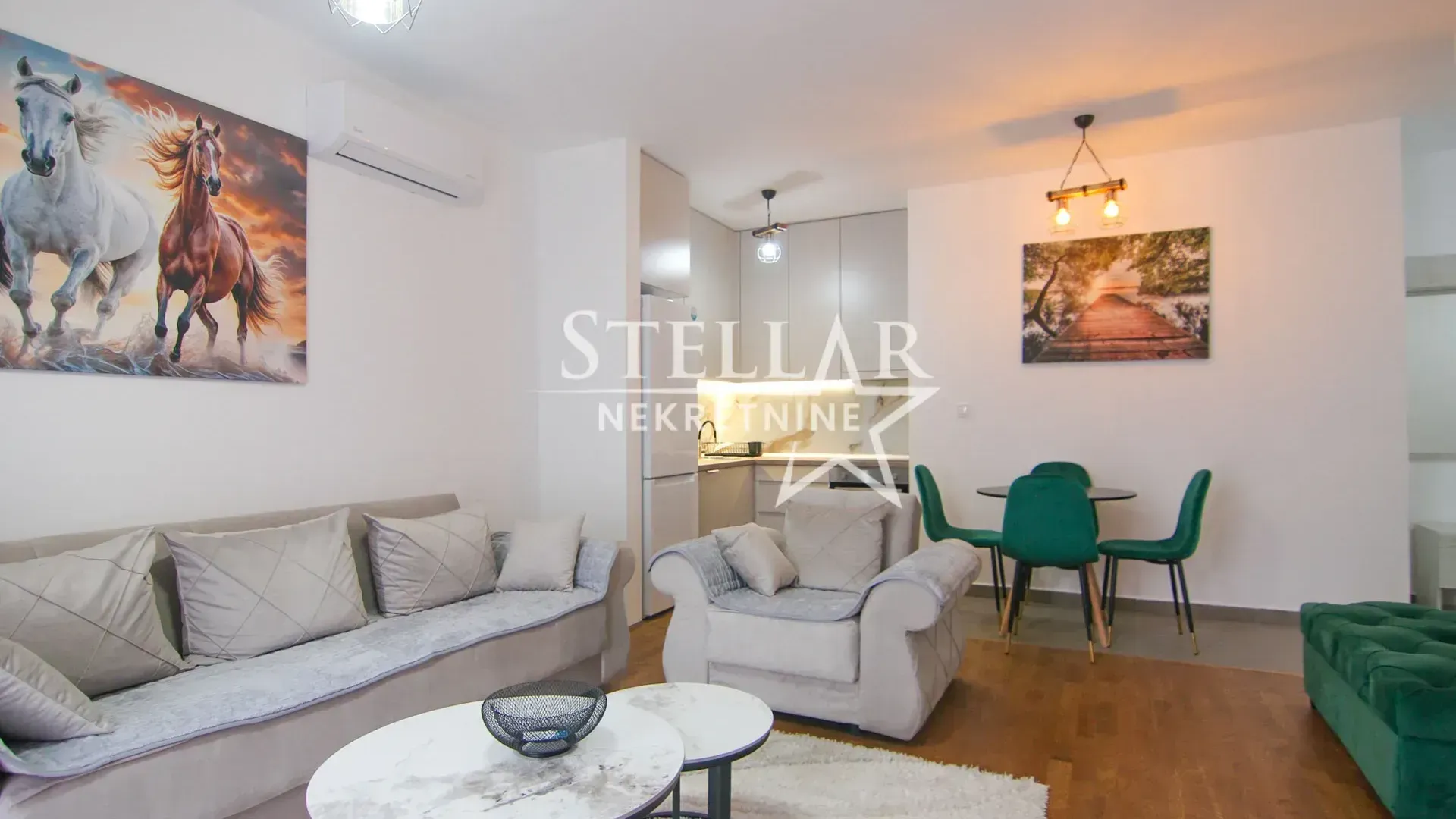 Rent, one bedroom apartment, 56m², 1 maj, Podgorica