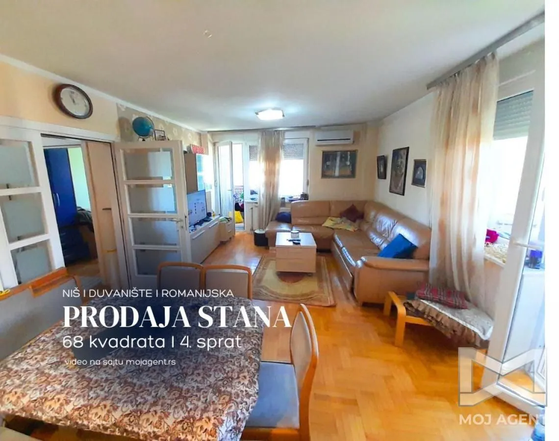 Prodaja, dvosoban stan, 68m², Medijana, Niš