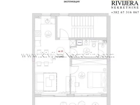 Prodaja, jednosoban stan, 58m², Tivat, Crna Gora - image 6