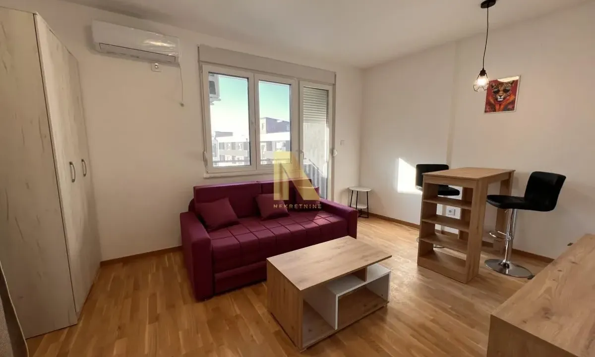 Izdavanje, garsonjera, 30m², Avijatičarsko naselje, Novi Sad Sve Podlokacije