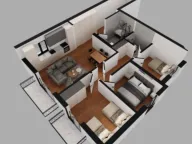 Sale, three bedroom apartment, 80m², Bečići, Budva - image 1