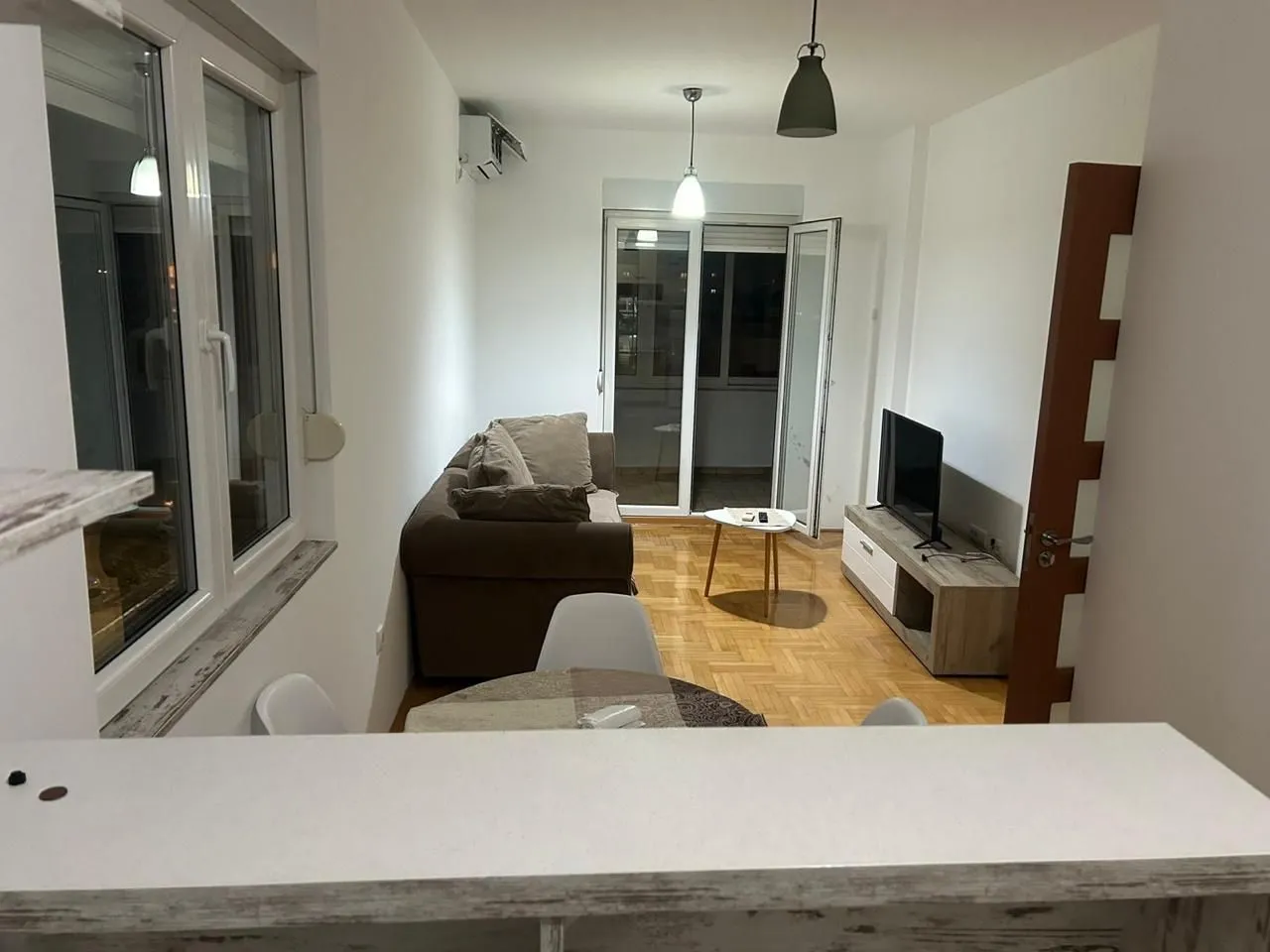 Rent, one bedroom apartment, 43m², Tuški Put, Podgorica
