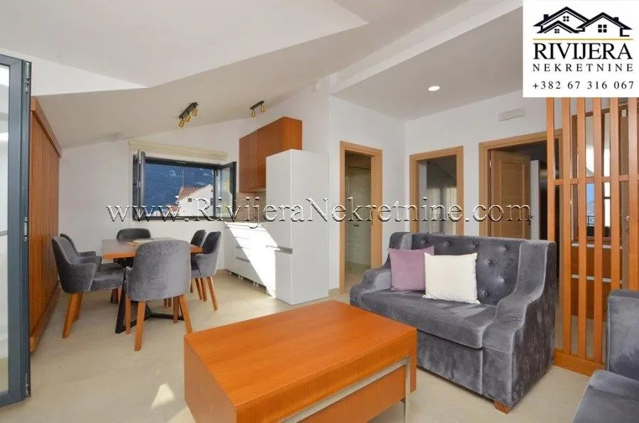 Prodaja, dvosoban stan, 58m², Morinj, Kotor