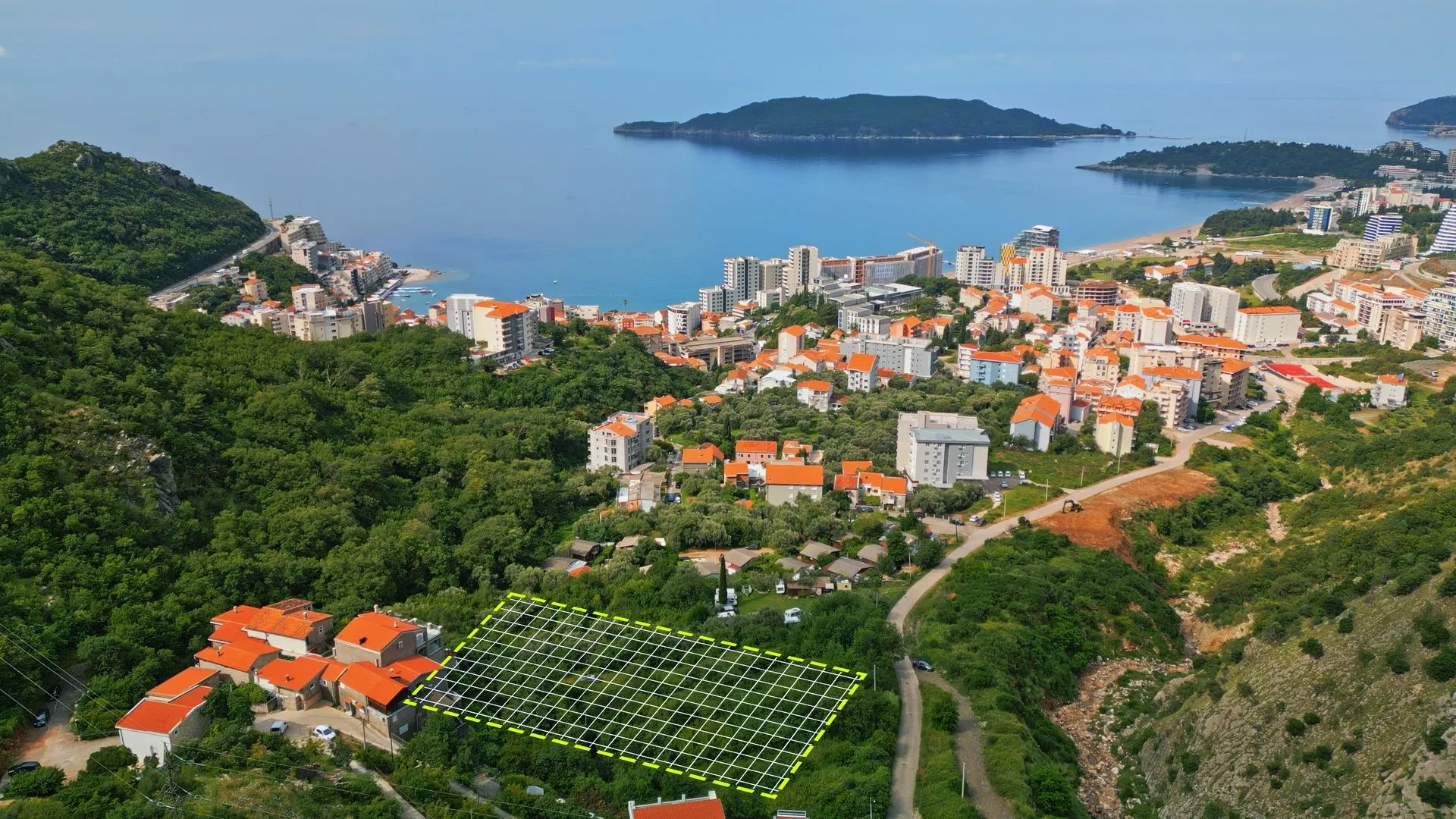 Prodaja, plac, 3650m², Budva, Crna Gora