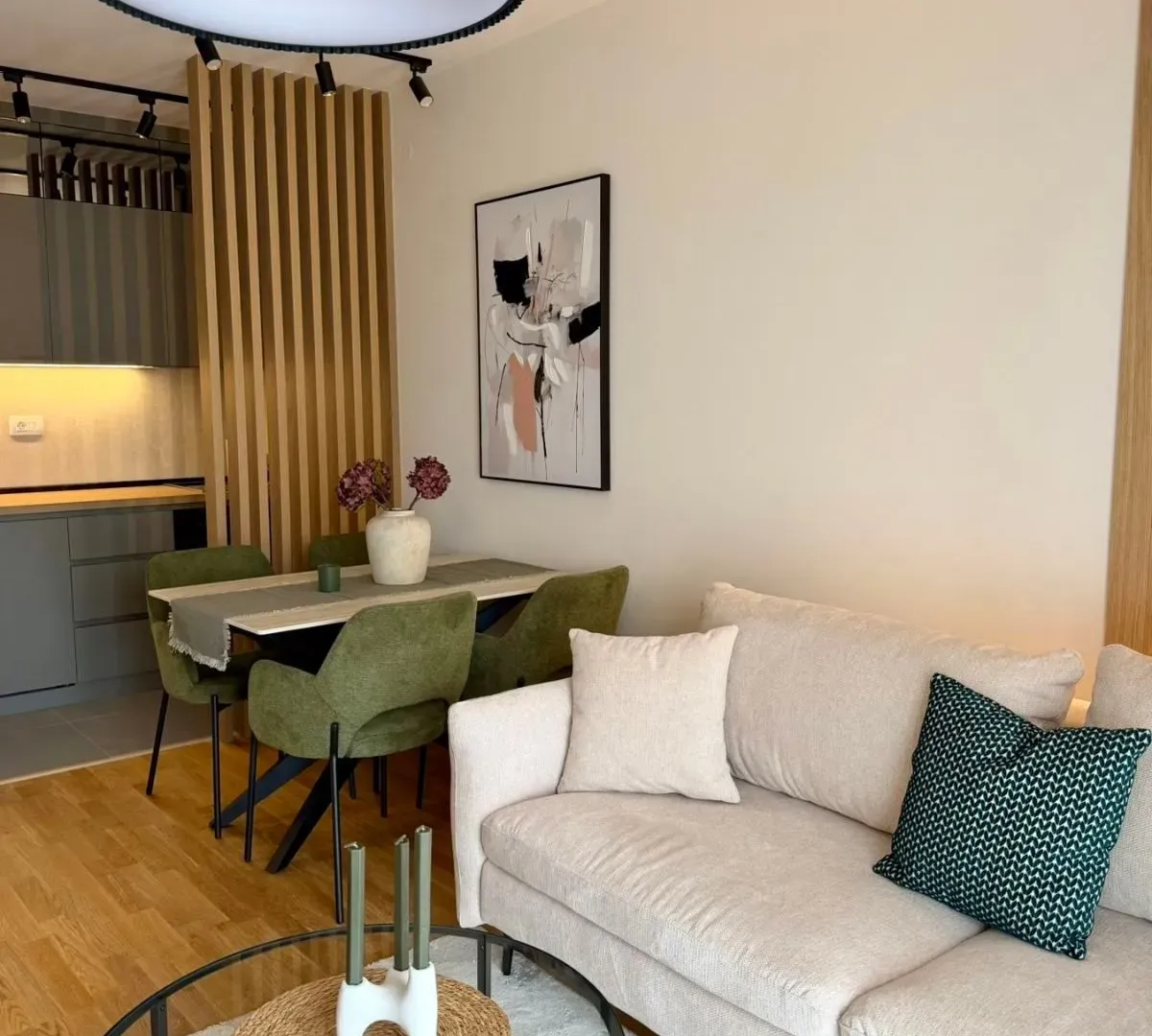 Rent, one bedroom apartment, 40m², Zabjelo, Podgorica