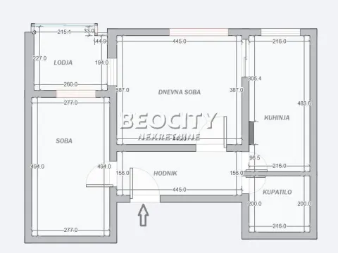 Prodaja, dvosoban stan, 56m², Kotež, Palilula Sve Podlokacije - image 14