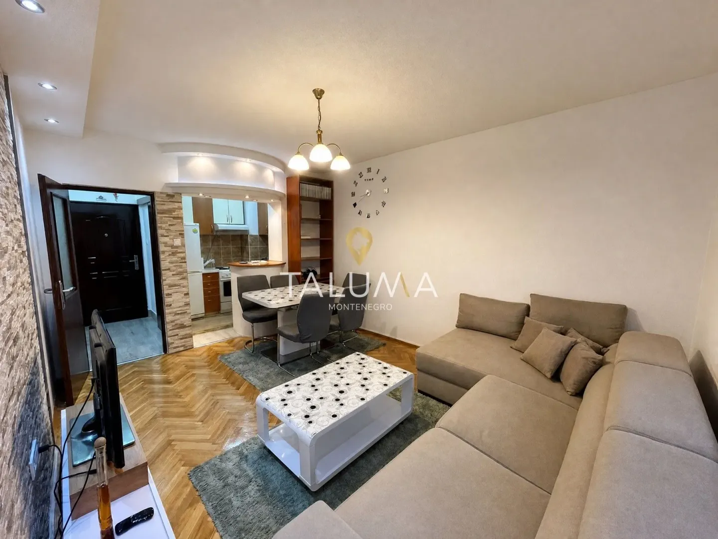 Izdavanje, jednosoban stan, 47m², Zabjelo, Podgorica