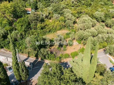 Pogled iz vazduha na plac sa zelenilom i drvećem. - image 3