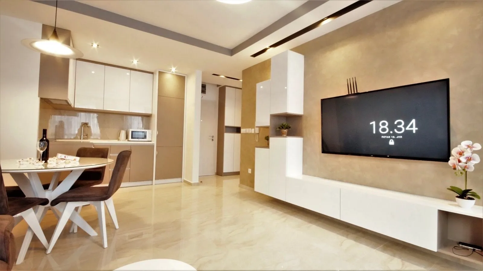 Rent, one bedroom apartment, 46m², Budva, Crna Gora