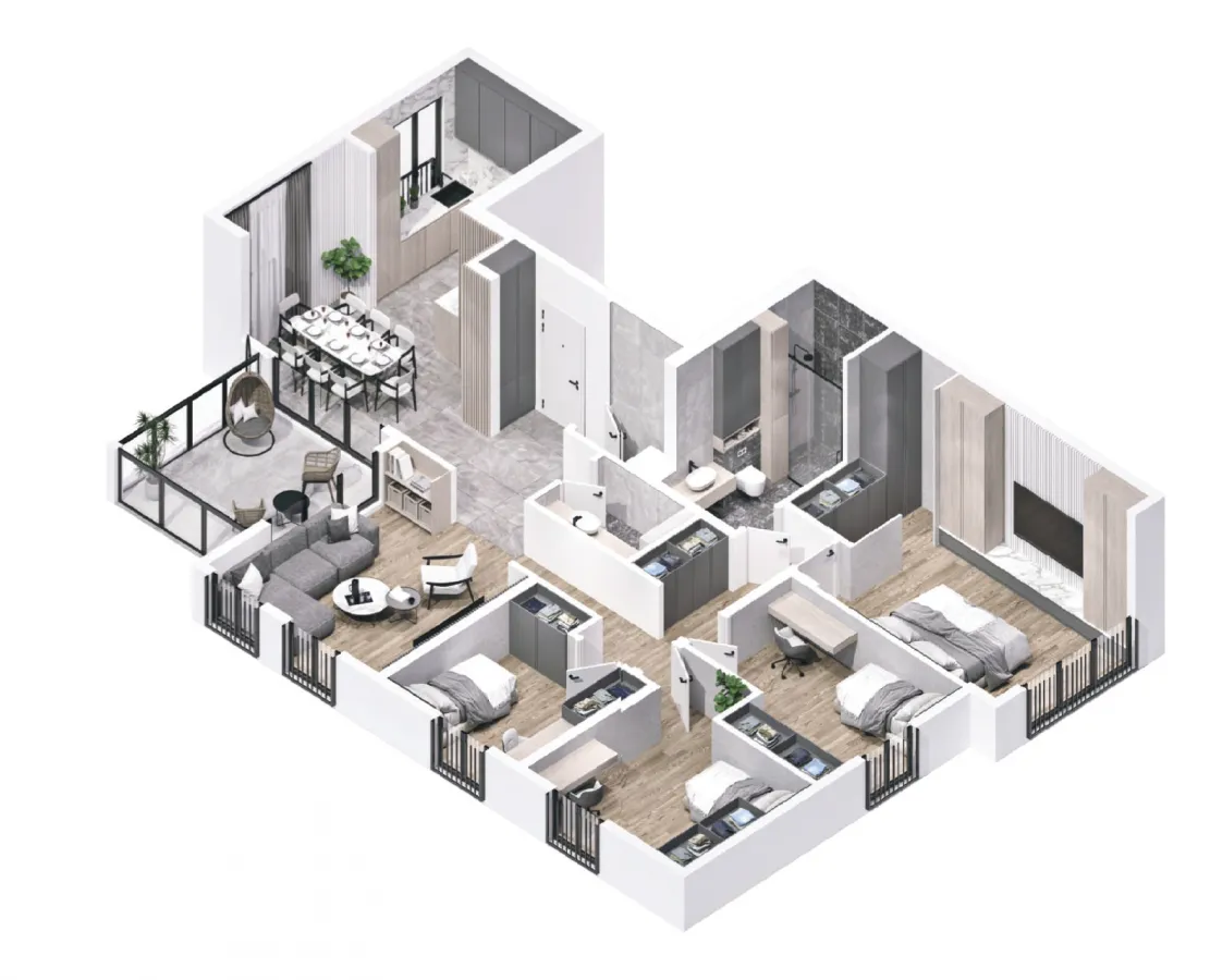 Prodaja, stan, 135m², Bulevar patrijarha Pavla, Novi Sad Sve Podlokacije