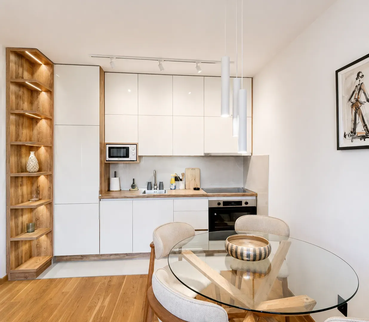 Rent, one bedroom apartment, 44m², Gorica C, Podgorica