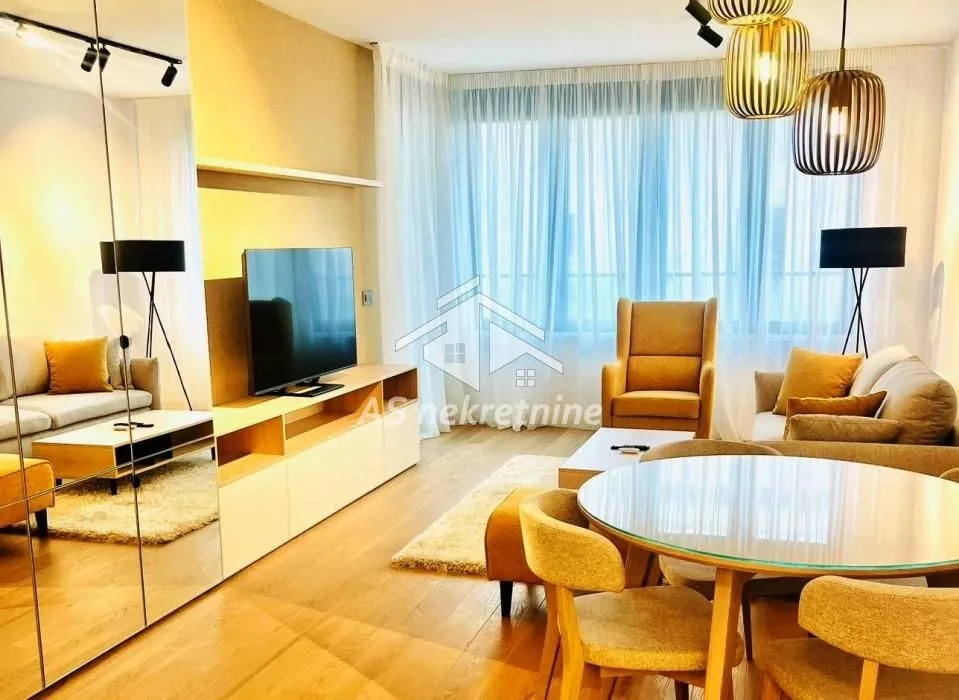 Rent, two bedroom apartment, 55m², Novi Beograd Blok 65, Novi Beograd Sve Podlokacije