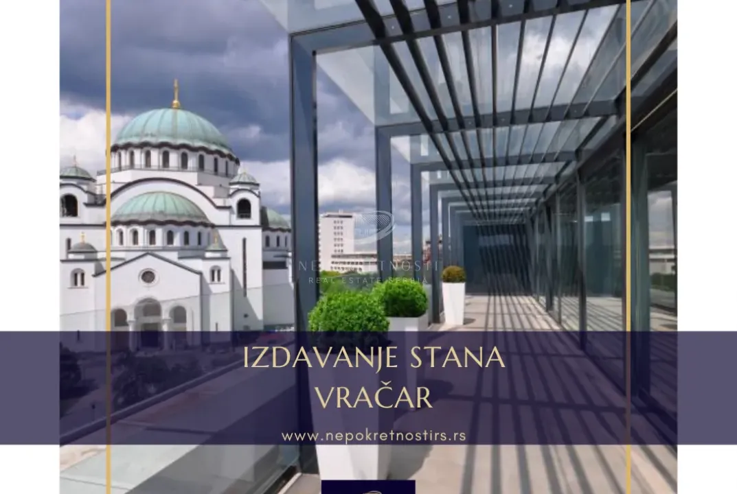 Izdavanje, trosoban stan, 70m², Vračar Hram, Vračar Sve Podlokacije