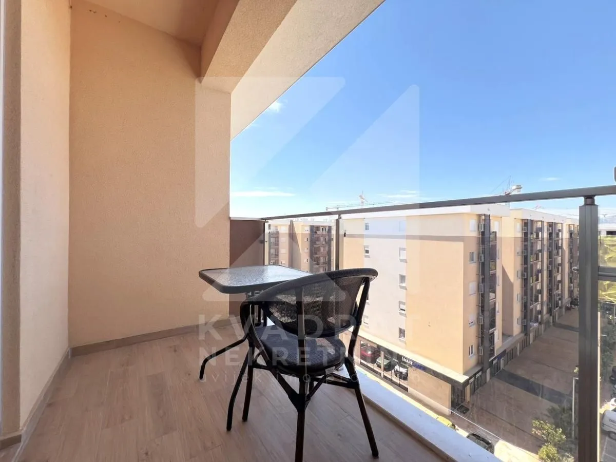 Izdavanje, jednosoban stan, 46m², New City, Podgorica