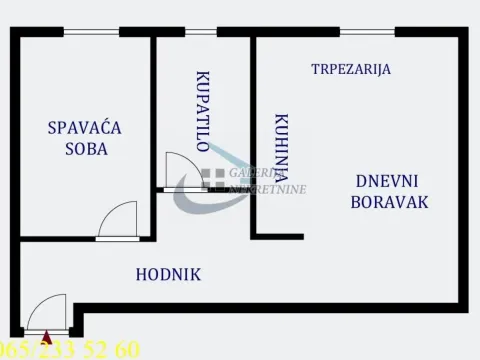 Sale, one bedroom apartment, 31m², Kanarevo Brdo, Beograd - image 5
