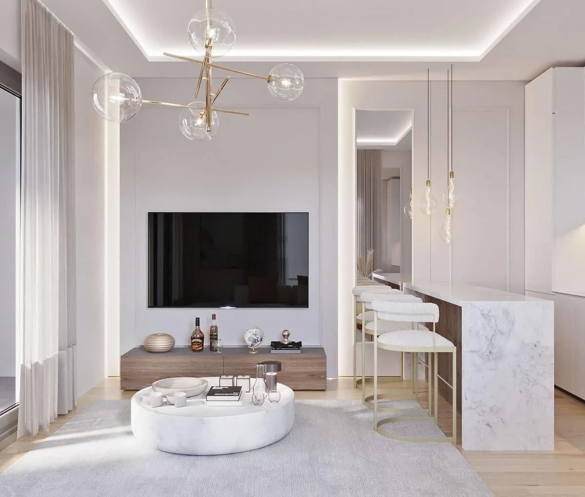 Prodaja, jednosoban stan, 52m², Prčanj, Kotor