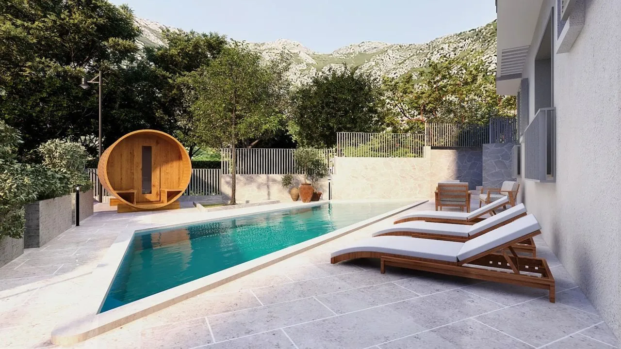 Prodaja, jednosoban stan, 49m², Risan, Kotor