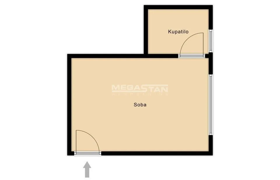 Sale, apartment, 20m², Kalenić Pijaca, Vračar Sve Podlokacije