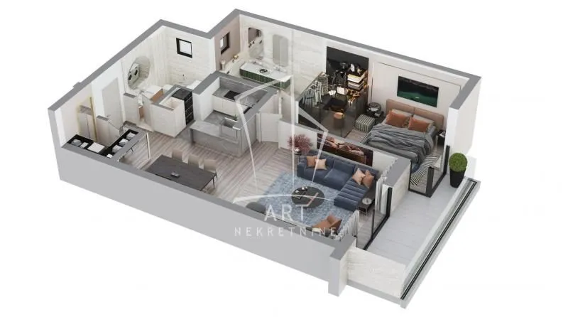 Sale, two bedroom apartment, 104m², Vračar Centar, Vračar Sve Podlokacije