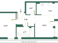 Sale, studio apartment, 27m², Kolašin, Crna Gora - image 14