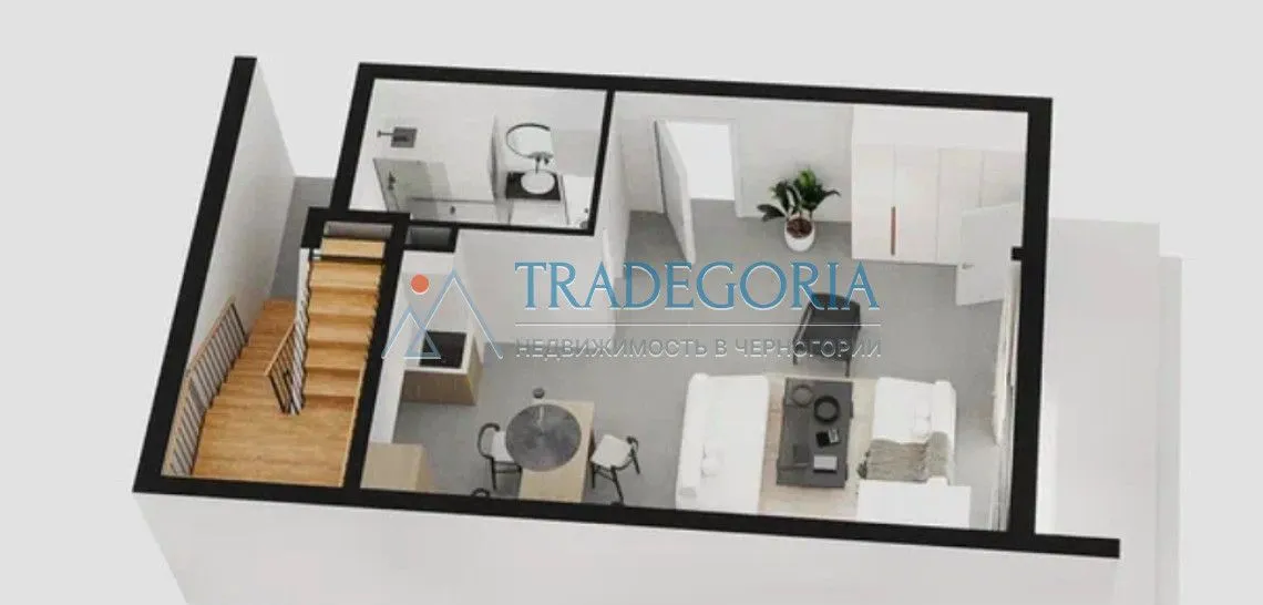 Prodaja, stan, 74m², Tivat, Crna Gora