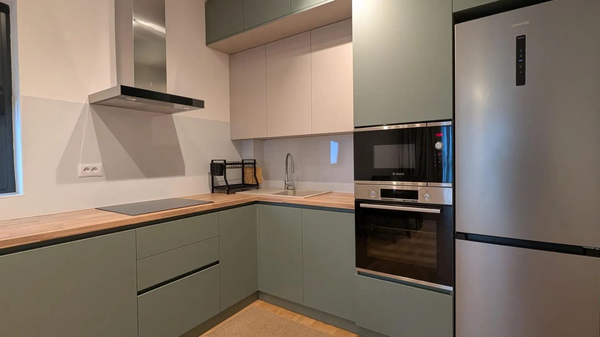 Rent, three bedroom apartment, 58m², Bečići, Budva