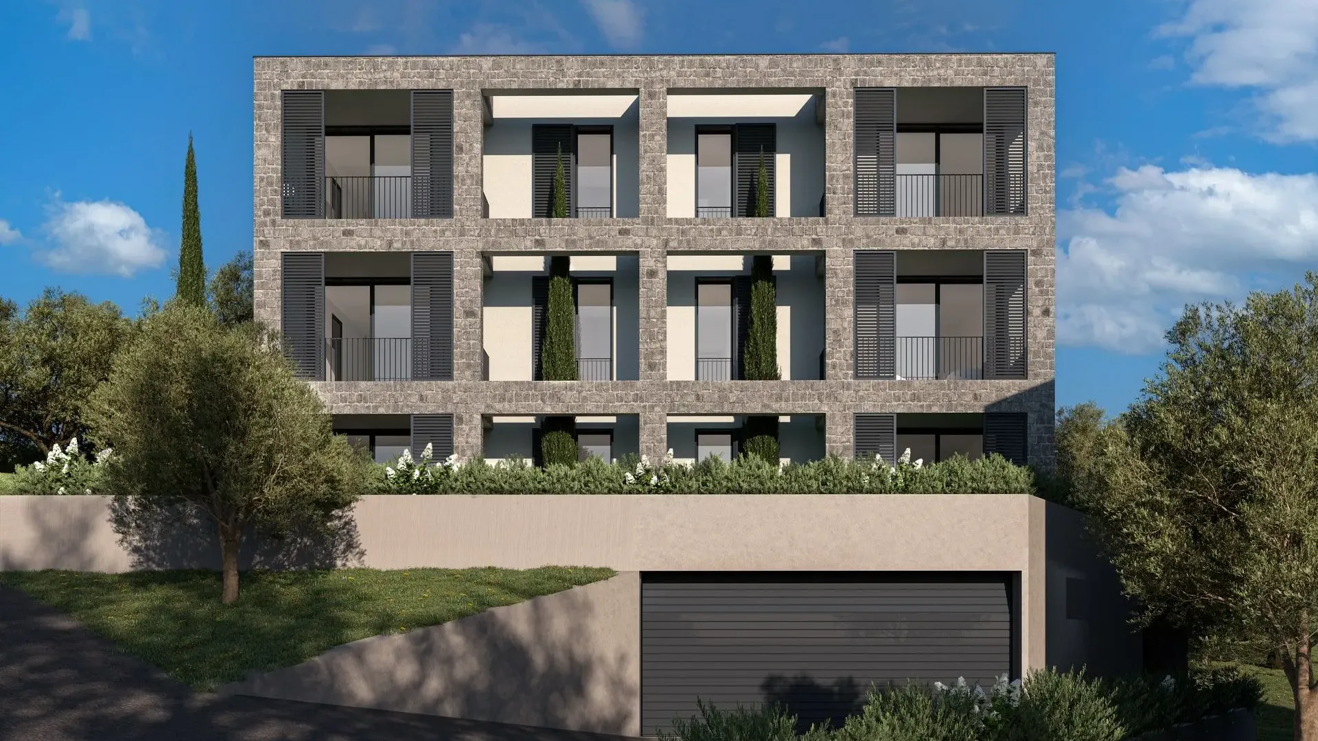 Prodaja, jednosoban stan, 47m², Donja Lastva, Tivat