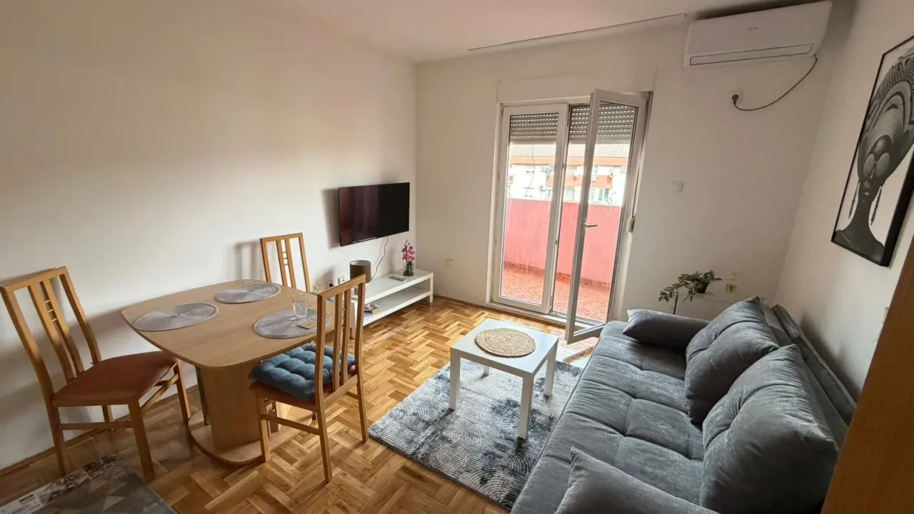 Rent, one bedroom apartment, 28m², Zabjelo, Podgorica
