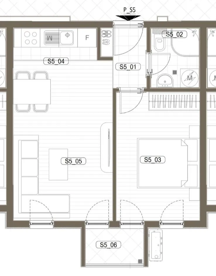 Prodaja, jednosoban stan, 38m², Zabjelo, Podgorica