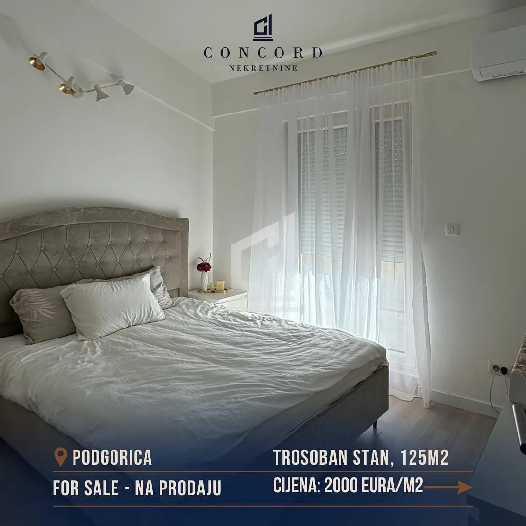 Prodaja, trosoban stan, 125m², Momišići, Podgorica