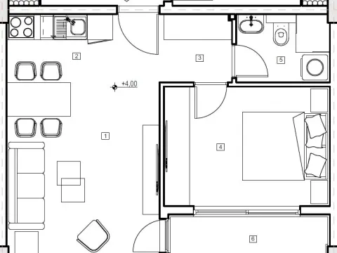 Prodaja, stan, 42m², Budva, Crna Gora - image 2