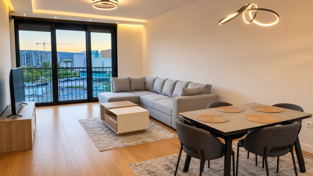 Sale, one bedroom apartment, 63m², Preko Morače, Podgorica