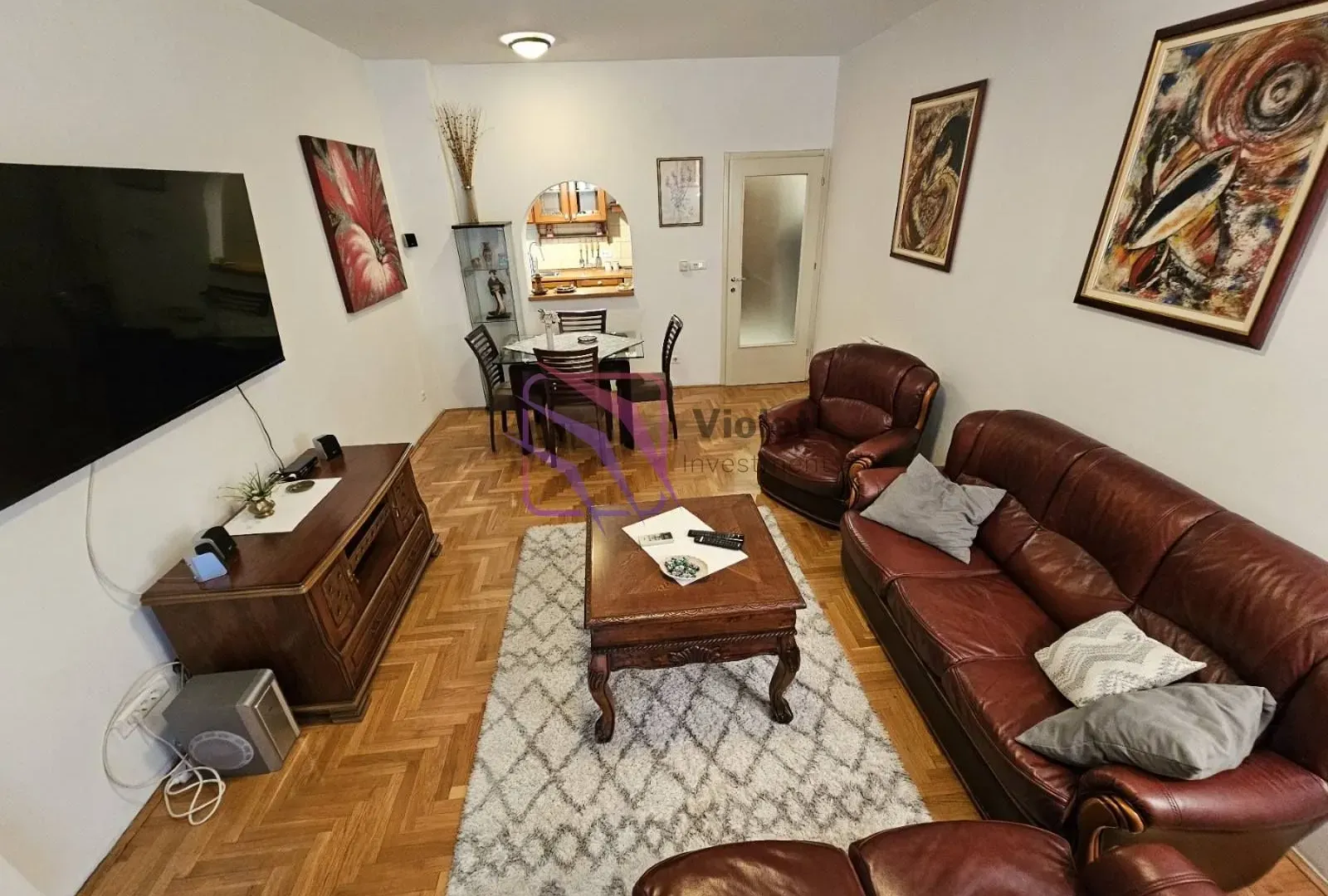 Izdavanje, dvosoban stan, 74m², Preko Morače, Podgorica