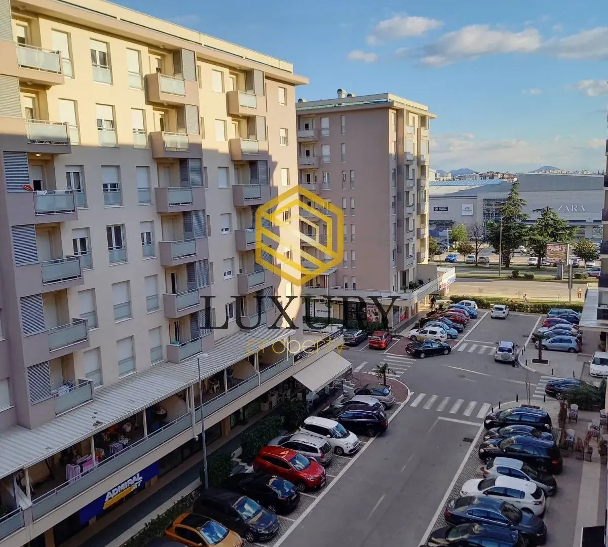 Rent, one bedroom apartment, 47m², City Kvart, Podgorica