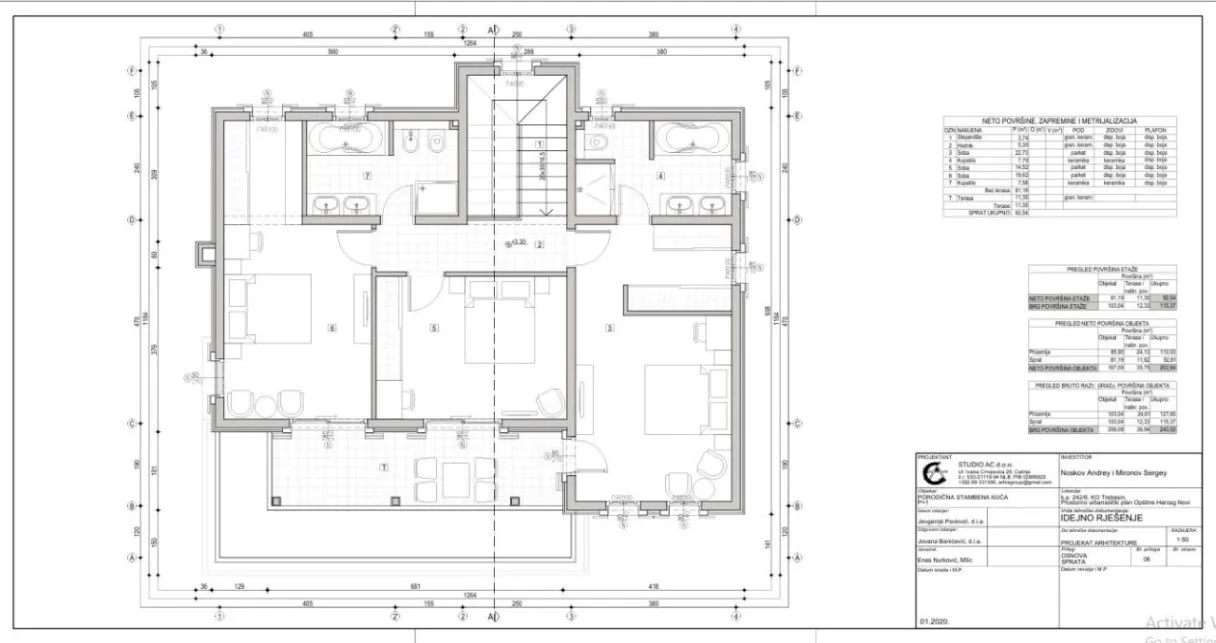 Prodaja, plac, 720m², Herceg Novi, Crna Gora