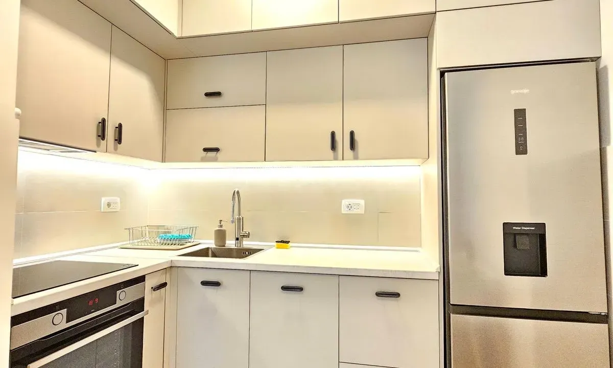 Rent, one bedroom apartment, 40m², Pobrežje, Podgorica